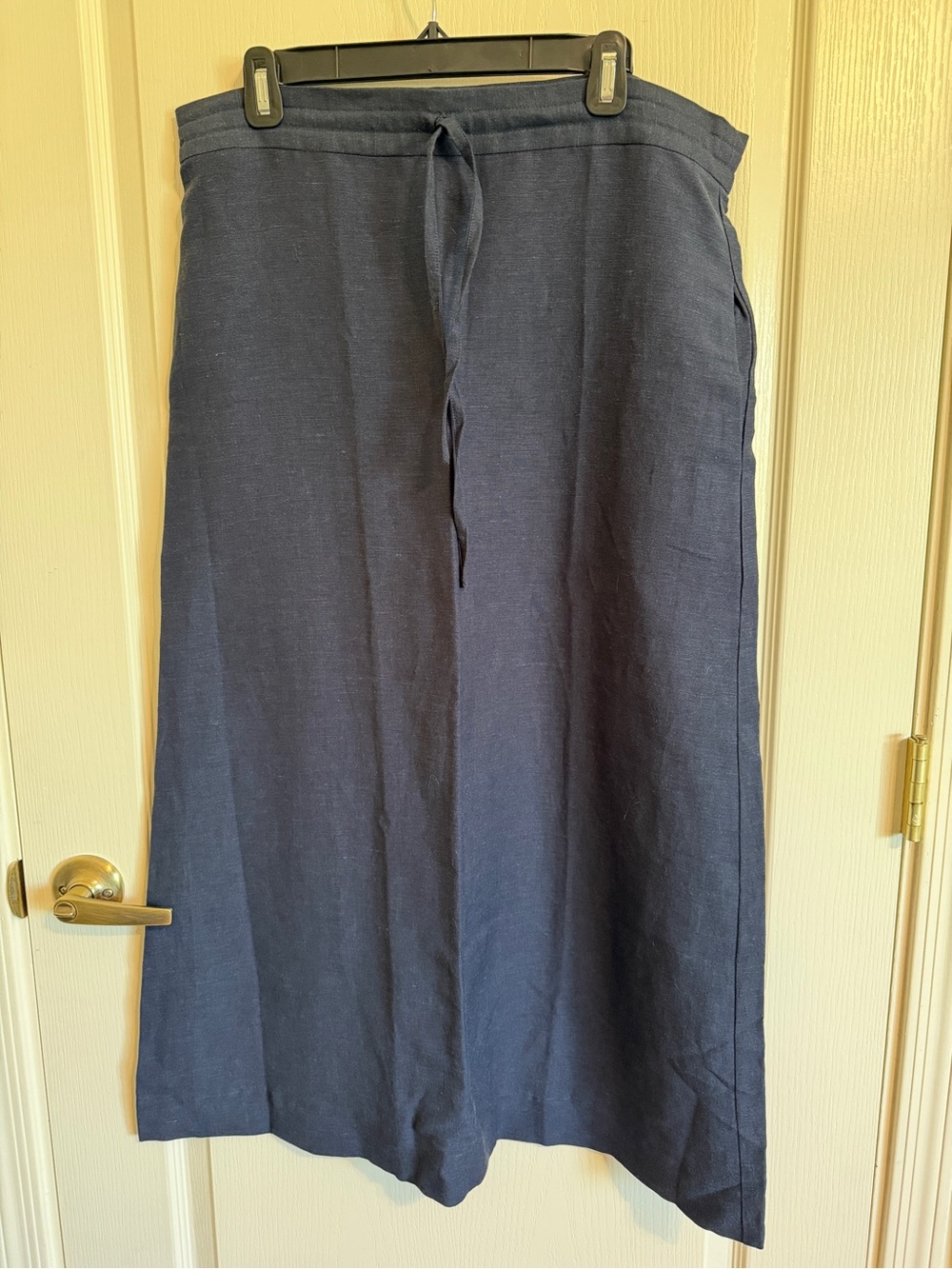 Liz Alig Drawstring Linen Skirt